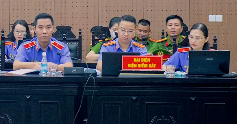 Đại diện VKS tại phiên tòa xét xử